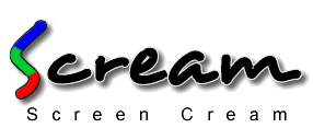 Scream Screen Paint Logo